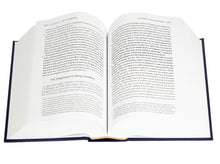 Load image into Gallery viewer, Open book with text on a white background